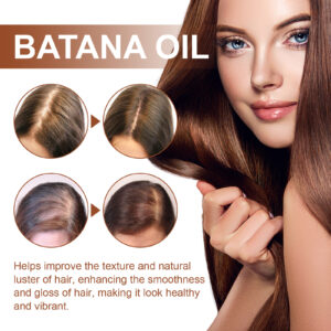 Natural Batana Oil, Batana Oil From Honduras Unrefined For Men & Women 4.05 Fluid Ounces